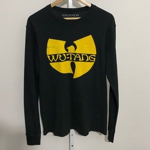 Wu-Tang Thermal Long Sleeve Sweatshirt Size Large